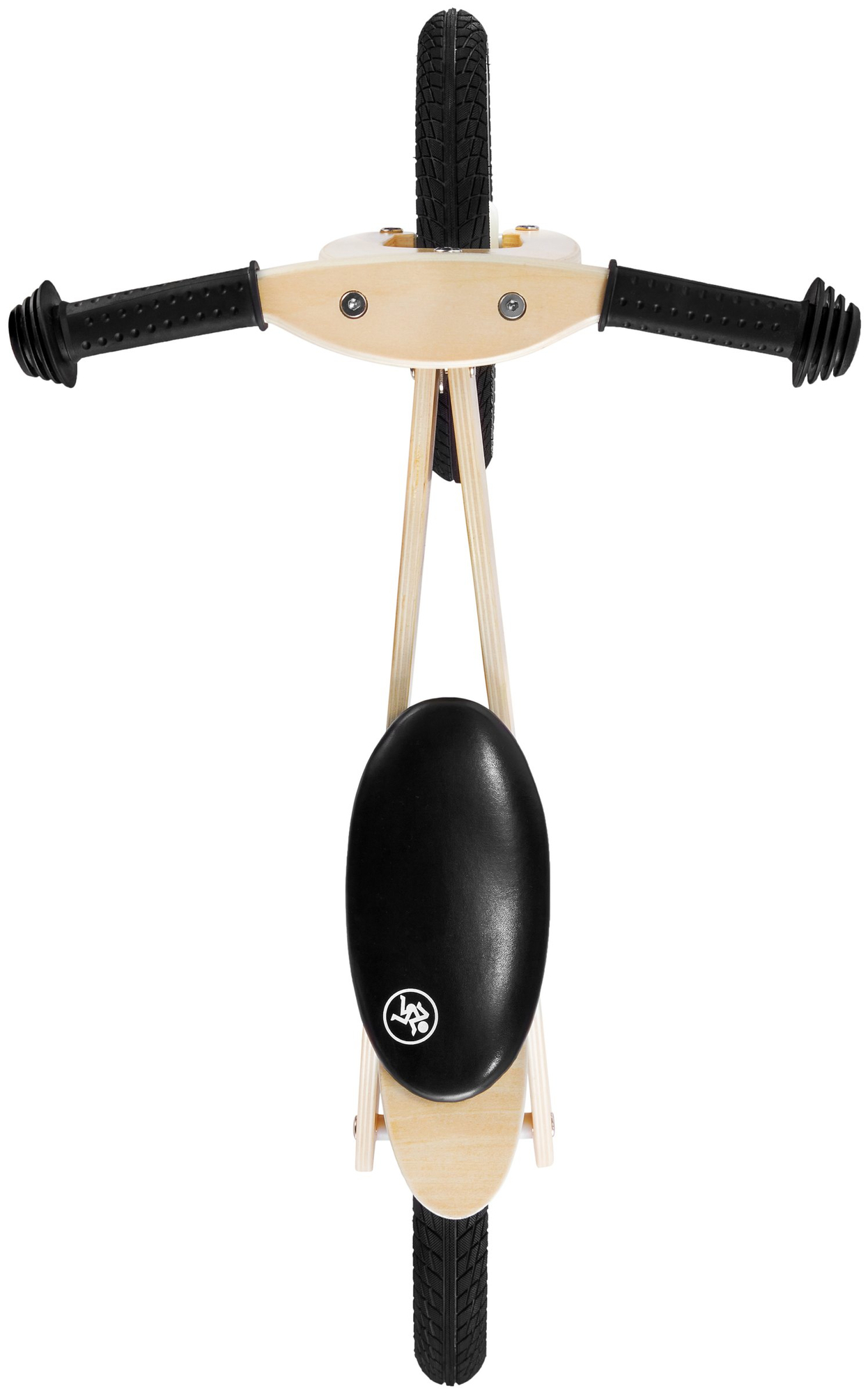 Дървен велосипед за джогинг JAMES HyperMotion - надуваеми колела - естествен