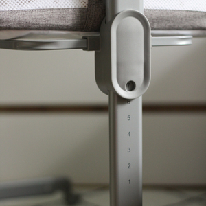 Разтегателно креватче Moby-Система LUNA 3в1 - сиво